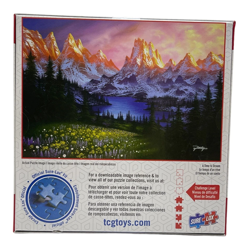 Quebra-cabeça Sure Lox “Alpine Vistas” A Time To Dream 500 peças #04824 - Imagem 2 de 4
