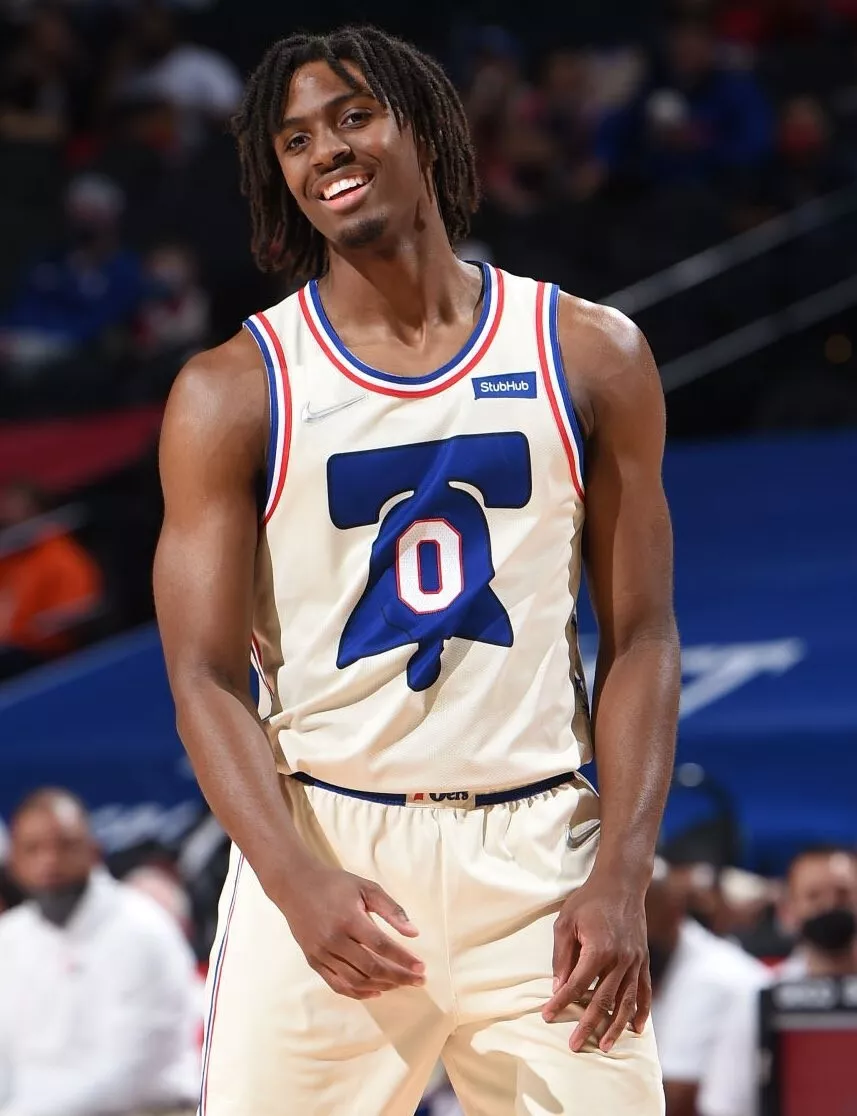 Tyrese Maxey in the city edition jerseys : r/sixers