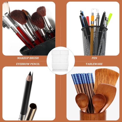 Mühle Aufbewahrungsbox Büro Tischorganisator Make-up-Arbeitsplatten-Organizer - Bild 6 von 12