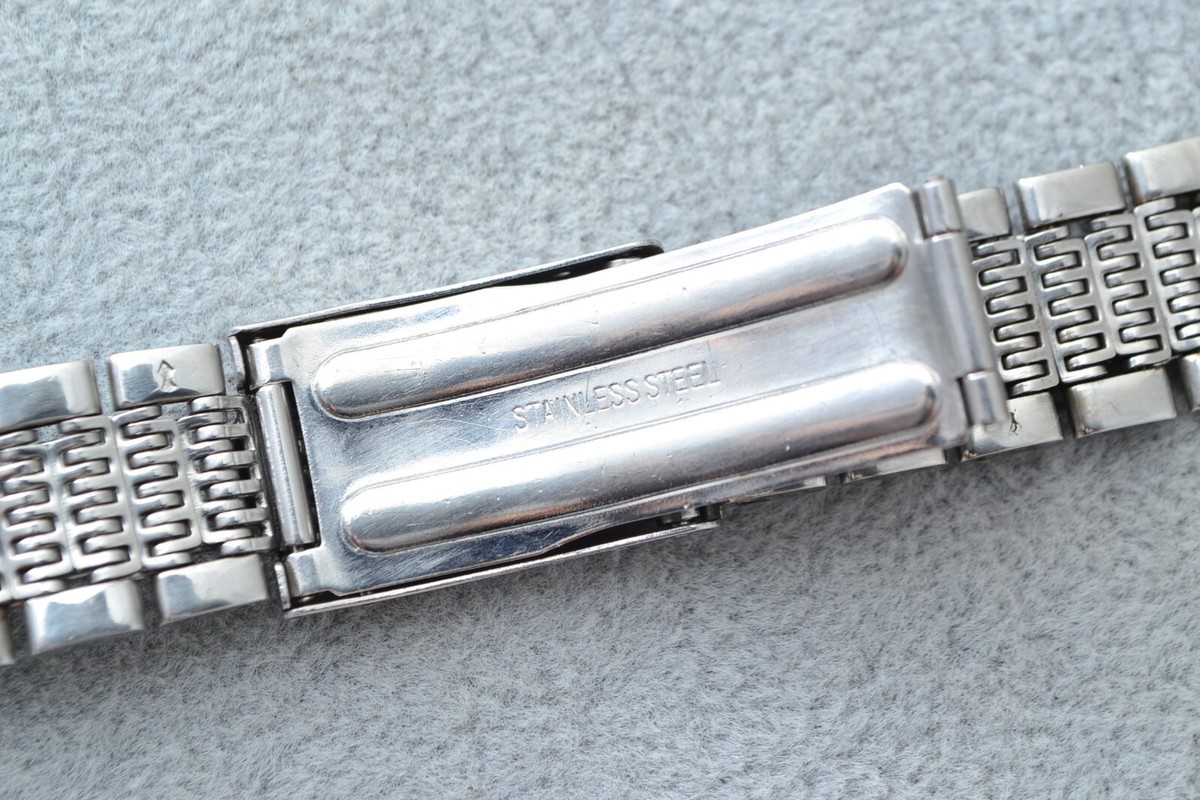 #T707 SEIKO ロードマチック　純正ベルト【 XGB 061 】 Seiko Load matic LM Genuine Stainless Steel Metal Bracelet