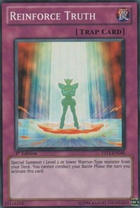 Reinforce Truth - YS11-EN040 - Common - 1st Edition x3 - Near Mint