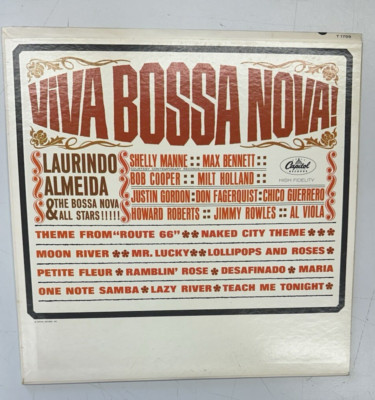 LP - Laurindo Almeida & The Bossa Nova Allstars   Viva Bossa Nova!