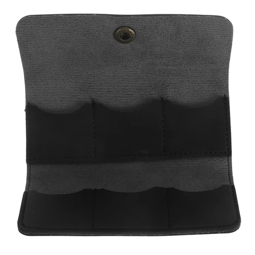  Portable Guitar Pick Case Pu Plectrum Storage Bag Ideal For Musicians Travel