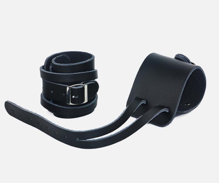 Leder Handgelenkbandage Sport Handgelenkschoner Armband Armreifen Unisex 1 Paar