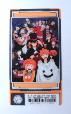Haikyuu Ticket Design Plastic card Hinata Kageyama Kiyoko Hitoka ...