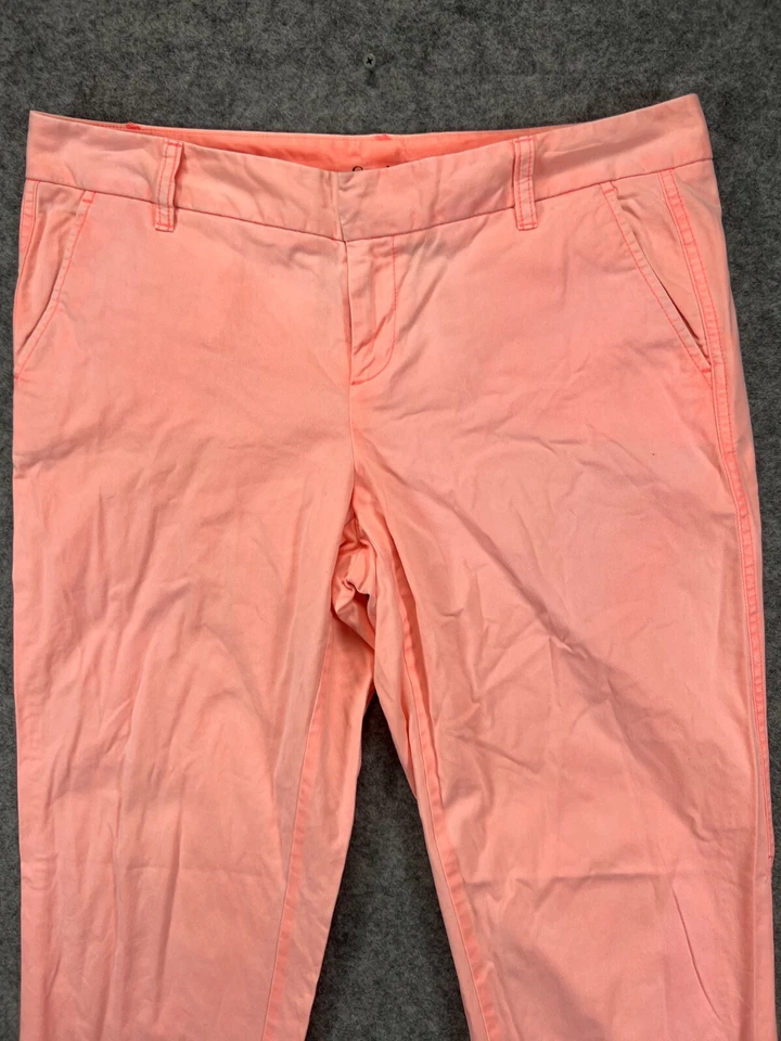 Pantalones Caslon Mujer 10 Bolsillos Chinos Rosa Brillante Informales Trabajo Damas Foto 3 de 4