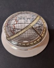 Optimago pottery paperweight -  Andreas Cellarius style Cercle Horaire Méridien