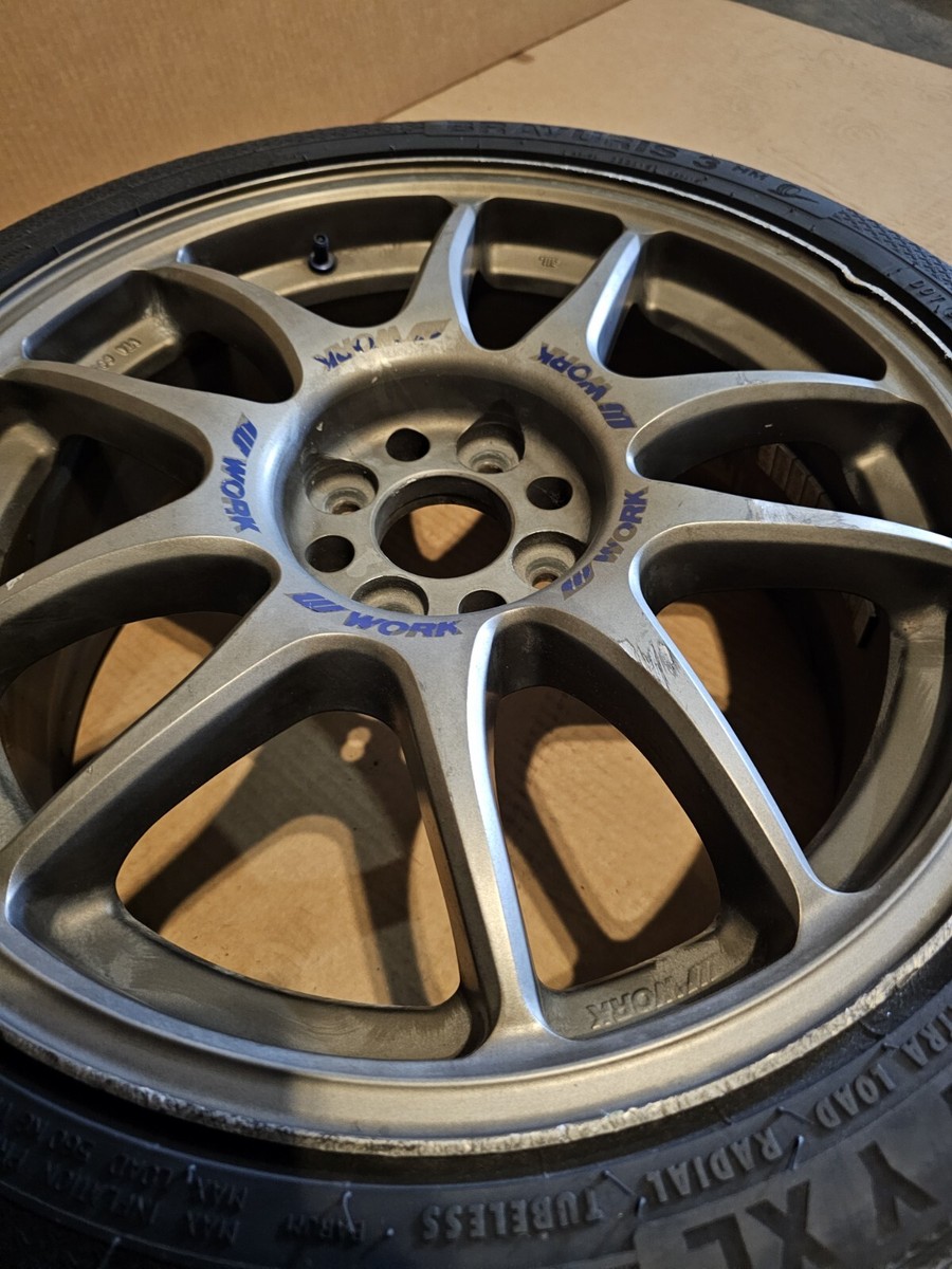 JDM Wheels WORK 17x7J 4x100 42 Work Emotion CR KAI Set4 WP | eBay