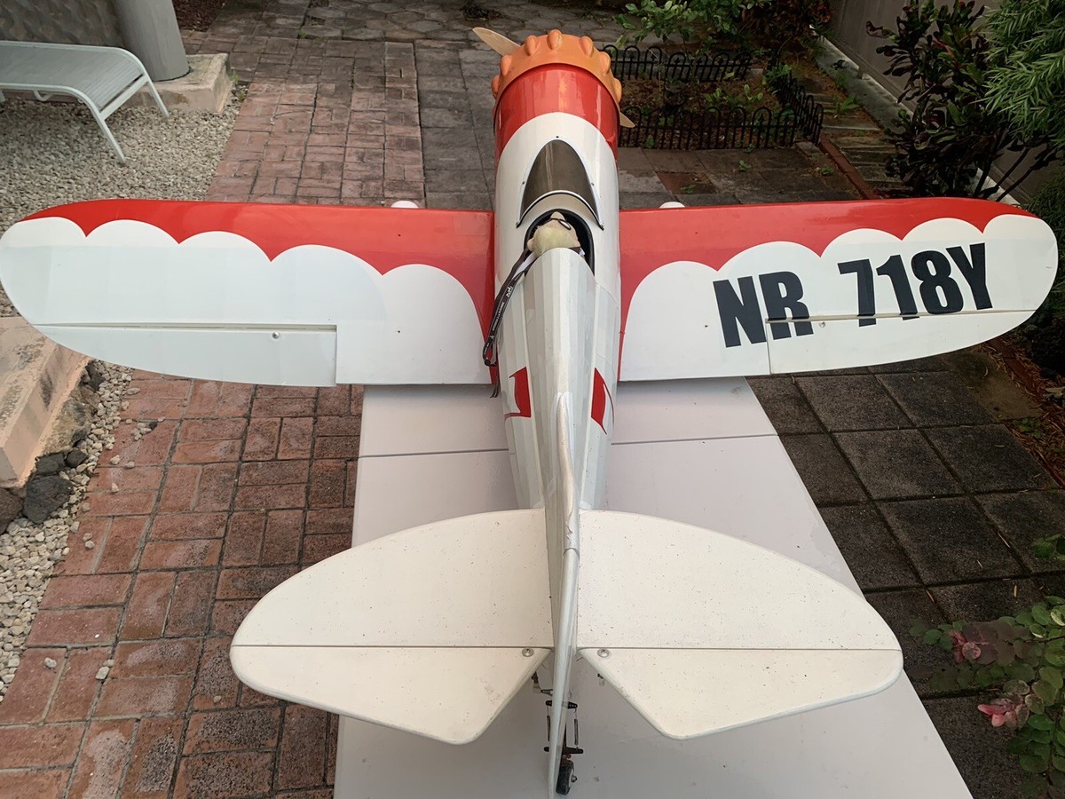 RC Gee Bee Model Y Senior Sportster Pacific Aeromodel 82