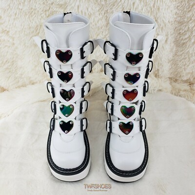 DEMONIA Emily 330 White Matte 2