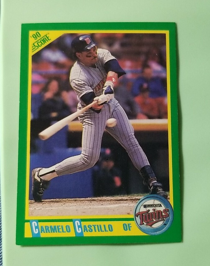1990 Score Minnesota Twins Baseball Card #123 Carmelo Castillo