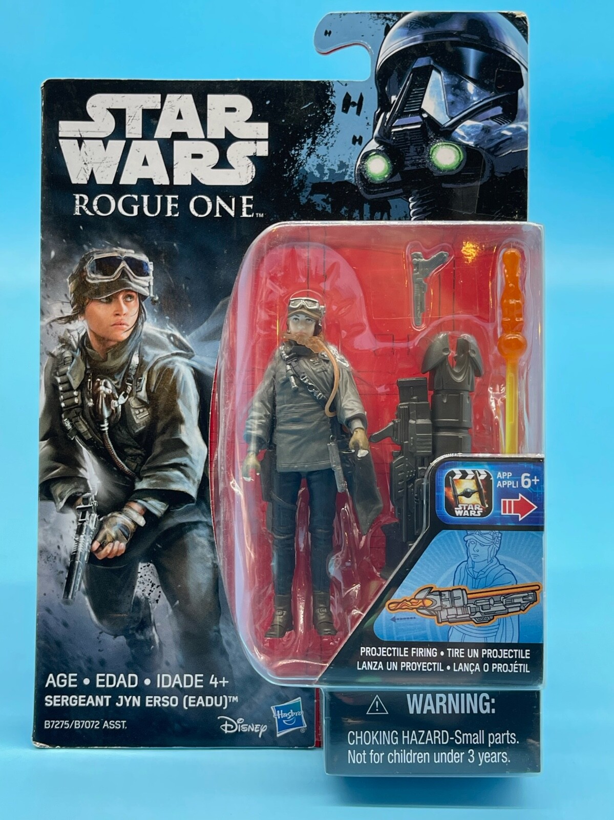 STAR WARS ROGUE ONE SERGEANT JYN ERSO WITH PROJECTILE FIRE! FREE