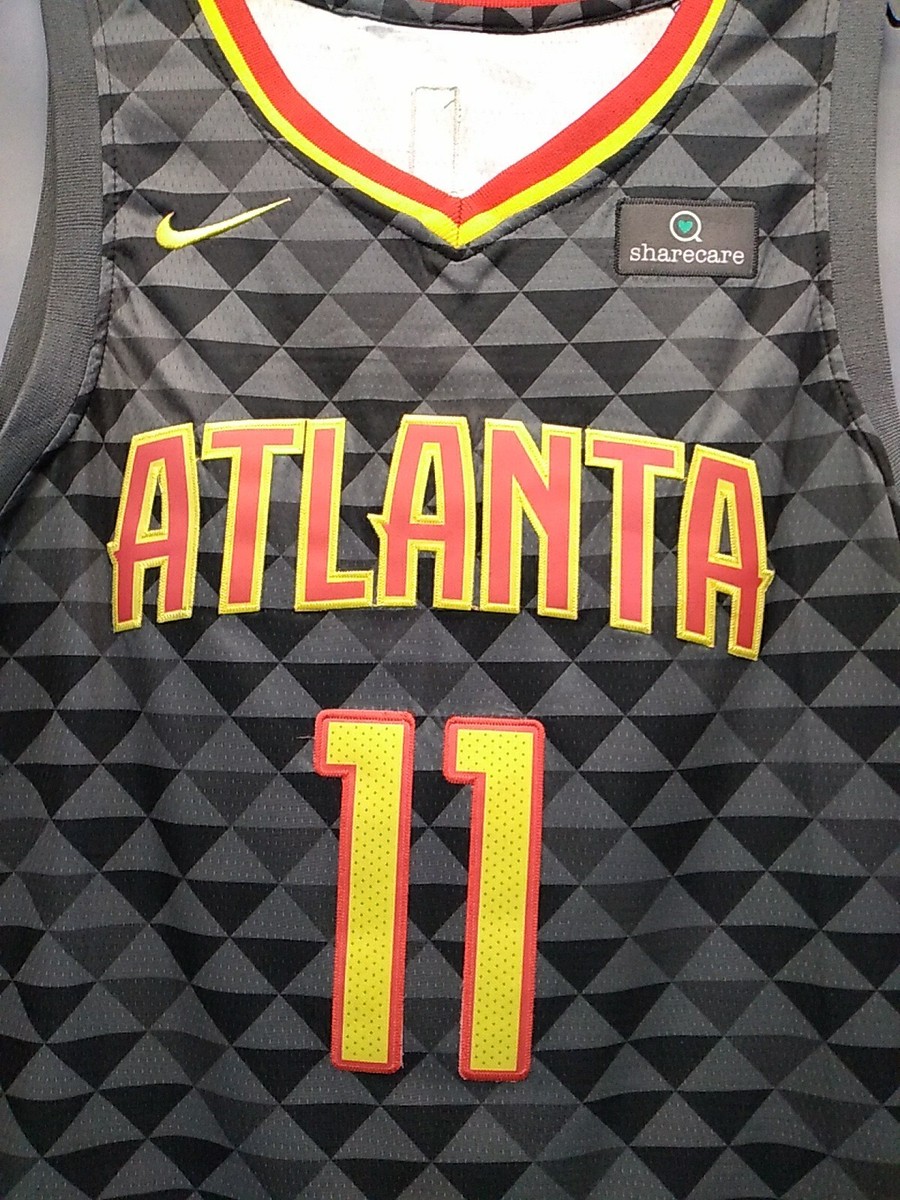 NBA Atlanta Hawks Trae Young #11 Grey Nike Jersey Size 54 | eBay