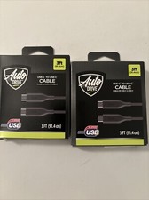 Auto Drive USB-c To Usb-c  3 Ft Lot Of 2