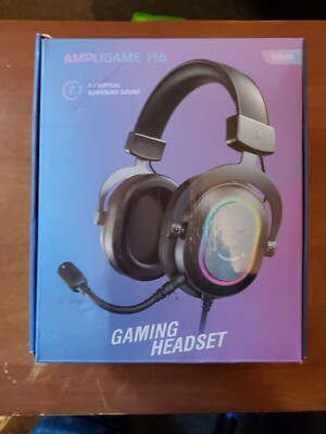 Fifine Ampligame H6 Gaming Headset RGB