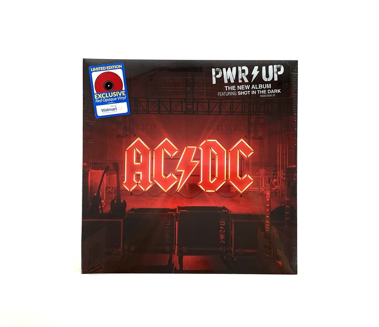 AC/DC Rare PWR Up Limited Edition Red Opaque Vinyl New Angus Young ...