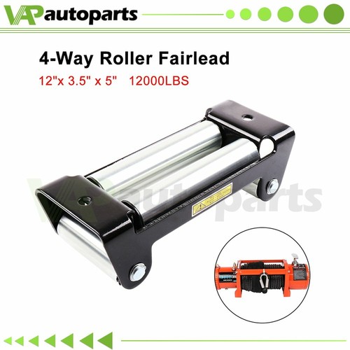10" Bolt Pattern ATV UTV Winch Roller Fairlead For Steel Cable 1pcs