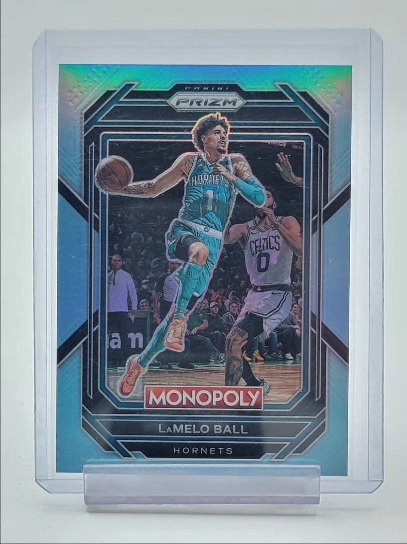 LAMELO BALL 2022-23 PANINI PRIZM MONOPOLY LIGHT BLUE HORNETS /199 Q2628