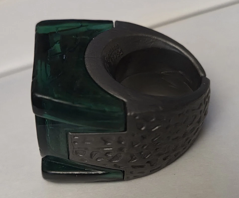 ANILLO ELÉCTRICO LINTERNA VERDE. Buen estado Foto 3 de 4