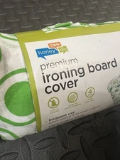 Premium ironing board cover Green Polka Dot Retro Boho Honey Can Do NWT MCM