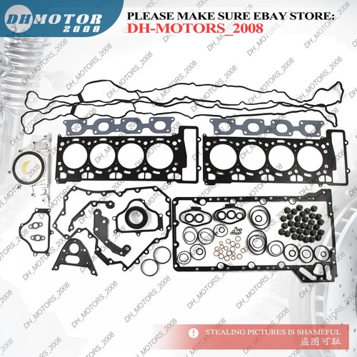 Engine Gaskets Pistons Seals Overhaul Kit For BMW F10 E70 E71 550i X5 X6 N63 4.4 - Picture 3 of 6
