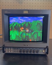 Sony HR Trinitron PVM-8045Q 8" Color CRT Video Monitor for Security/Gaming
