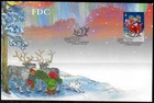 Finland 2001 Santa Claus & Sleigh, First Day Cover