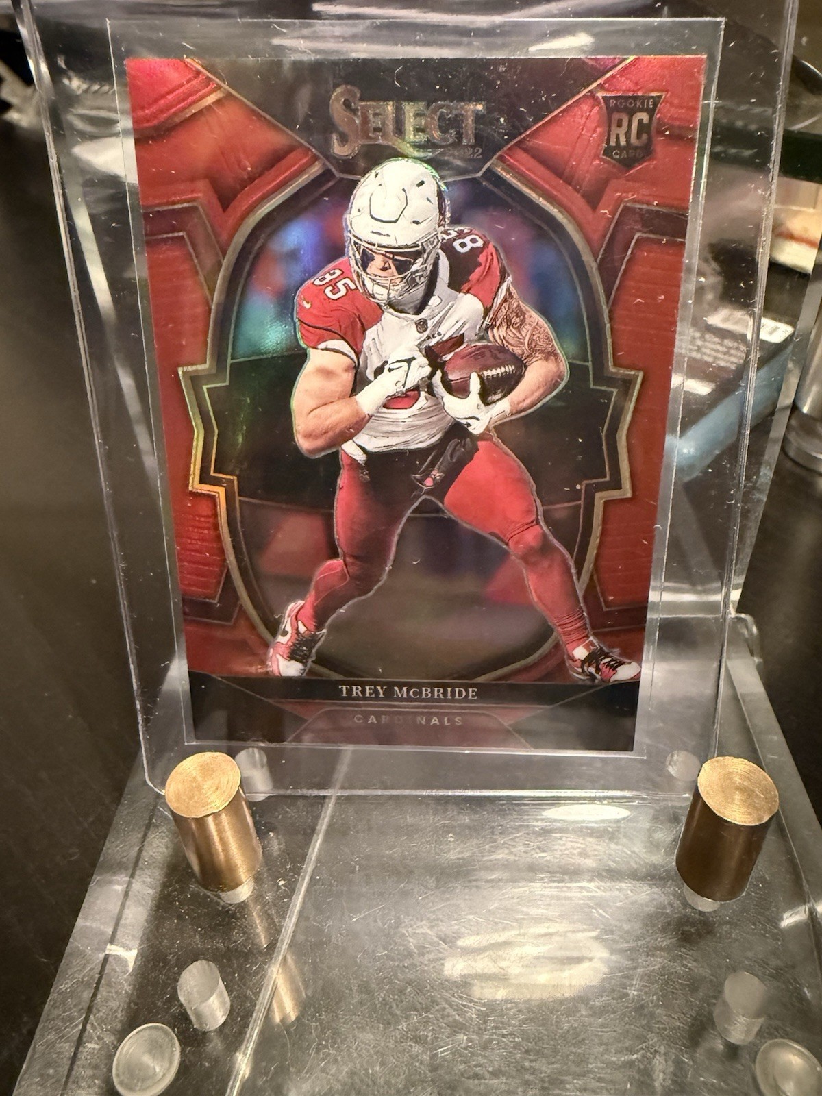 2022 Panini Select Concourse Trey McBride #11 Red Prizm /99 (RC)