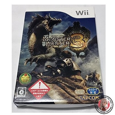 Monster Hunter 3 (Nintendo Wii, 2009) - Japanese Version for sale