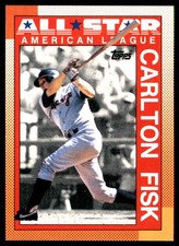 Carlton Fisk 1990 Topps #392 White Sox MLB READ FREE SHIPPING AutographDen