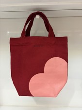 Brand New Radley My Love - Small Open Top Canvas Grab Bag - Claret Red 