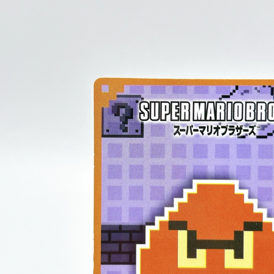 Super Mario Bros. card Goomba Nintendo Top Anime Game Vintage Japan TCG F/S - Image 2 of 4