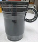 Fiesta Latte Mug SLATE 18 oz Ring Handle Thumb Rest New