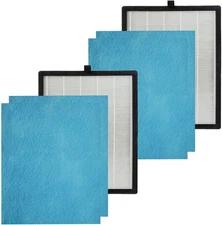 Replacement Filter Set Compatible with Colzer 142C, Simpure HP9, SP-HP9-RF Air P