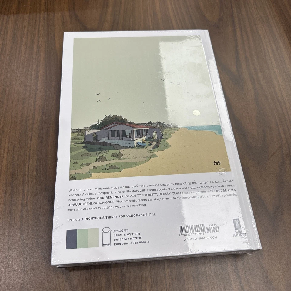 A Righteous Thirst For Vengeance - Complete Deluxe HC - (Hardcover) NEW SEALED - Image 2 of 2