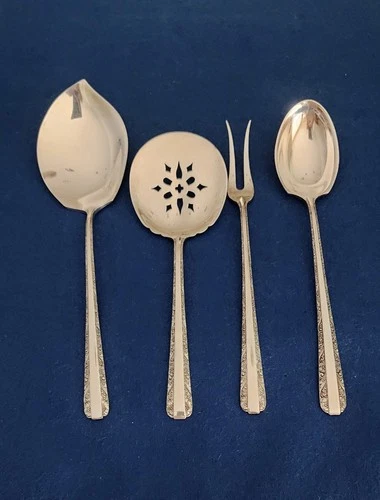 4 Serving Pc Candlelight by Towle Sterling Silver 93 grams