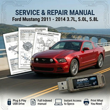 Ford Mustang 2011 2012 2013 2014 Service Repair Workshop Manual On Usb Ford Mustang 2011 2012 2013 2014 Service Repair Workshop Manual On Usb