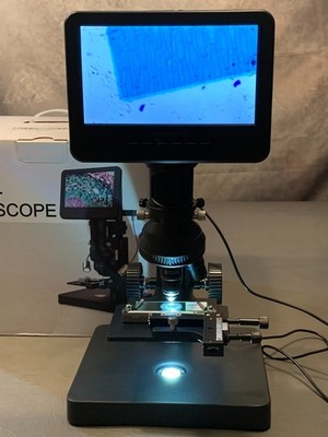 Andonstar Digital Microscope AD266S 20X-5000X 5 Lens 2160P UHD 7'' LCD Output