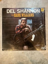 Del Shannon - Sings Hank Williams LP (1981) Line - LLP 5071  VG+