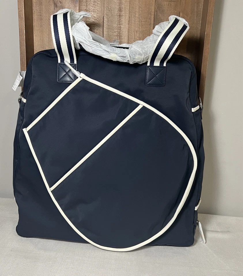 TOTE TENIS A RAYAS DEPORTIVO Mark And Graham azul marino/blanco