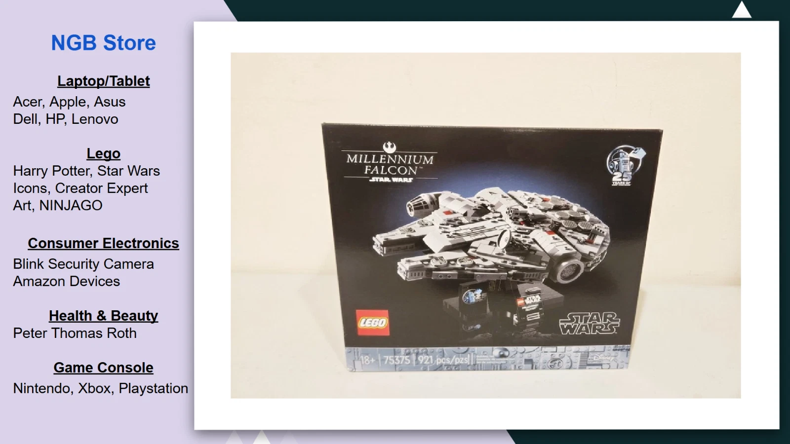 LEGO Star Wars Millennium Falcon A New Hope, 75375, Sealed, US