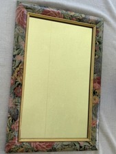 floral frame wall mirror vintage 18  . 22 