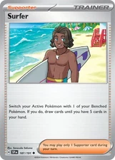 Surfer - 187/191 - Uncommon - Near Mint