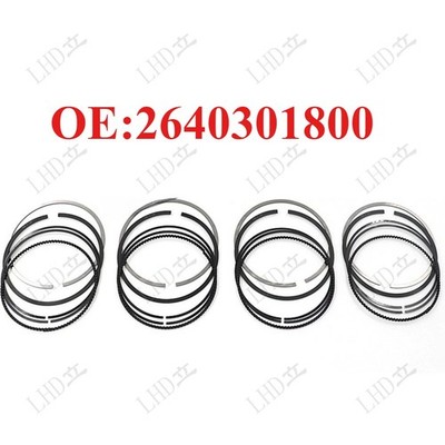 4Pcs Piston Rings Set For Mercedes-Benz C300 GLC300 W205 W213 X253 M264 2.0L～