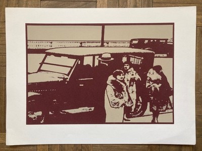 Silkscreen print by Hector Regis, 1996 - Club de Grabado de Montevideo, Uruguay