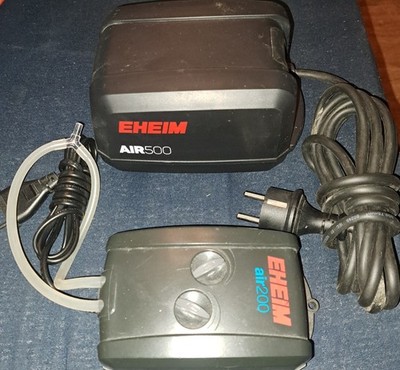 EHEIM AIR500 und AIR200 Aquarium/Teich Luftpumpen. Set. top.lesen