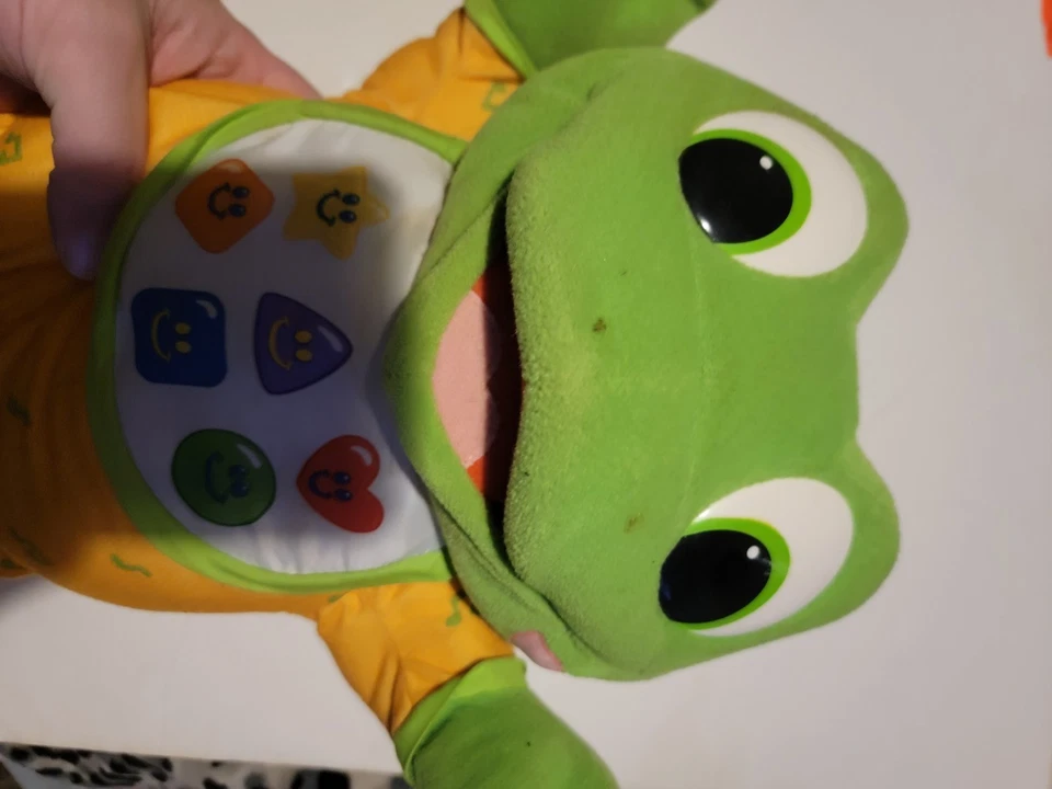 Leap Frog Baby Hug & Learn Baby Tad Plush Interactive Talks Sings Stuffed Toy - Image 2 of 4