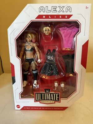 Mattel WWE Ultimate Edition Alexa Bliss Action Figure Alt Head Outfit