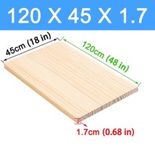 DIY Oak boards Kiln Dried Oak Pine Board Plank Wood Planed Solid BOARDS 12-20mm