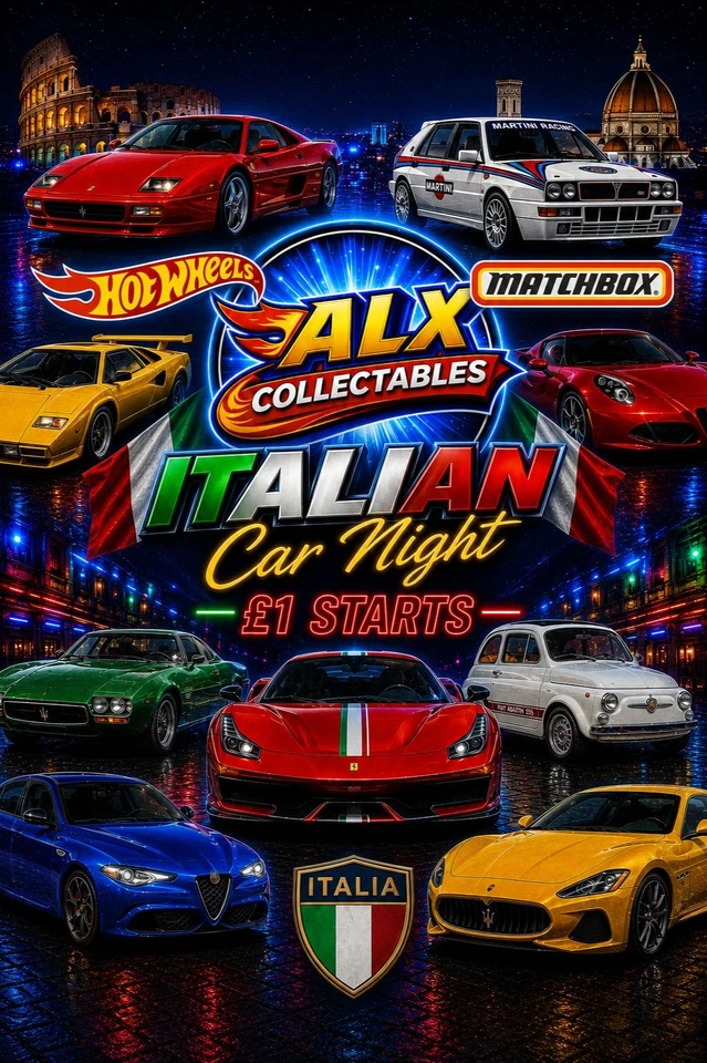 HOT WHEELS ITALIAN CARS - MAINLINES / SILVER SERIES / PREMIUMS